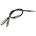 A20 Jack 3.5mm Jack 3.5mm Nero, Argento cavo di interfaccia e adattatore - Foto miniatura 4