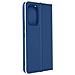 Custodia Samsung Galaxy A53 5g Portacarte Luna Book Carbon Blu - Foto miniatura 4