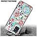 Custodia Compatibile Con Samsung Galaxy A51 4g / M40s Con Fiori Di Pesca - Coperchio Protettivo In Silicone Tpu Con Motivo Floreale - Foto miniatura 4
