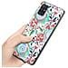 Custodia Compatibile Con Samsung Galaxy A51 4g / M40s Con Fiori Di Pesca - Coperchio Protettivo In Silicone Tpu Con Motivo Floreale - Foto miniatura 5