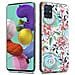 Custodia Compatibile Con Samsung Galaxy A51 4g / M40s Con Fiori Di Pesca - Coperchio Protettivo In Silicone Tpu Con Motivo Floreale - Foto miniatura 6