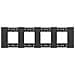 Cornice 2 X 4 Moduli Living Now Ka4802m4k Tecnopolimero - Foto miniatura 1