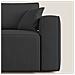 Morfeo Divano Con Sedute Estraibili T02 Nero - Foto miniatura 5