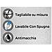 Tovaglia Natalizia Antimacchia Plastificata Pvc Glitter Argento Proteggi Tavolo Natale 140x240 Glitter Argento - Foto miniatura 2