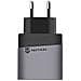 Caricabatterie Gan Usb + Usb-c 45w Microgrid, Grigio Scuro - Foto miniatura 4