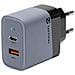 Caricabatterie Gan Usb + Usb-c 45w Microgrid, Grigio Scuro - Foto miniatura 8