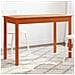 Tavolo Da Pranzo Marrone Cera 110x55x75 Cm Legno Massello Pino - Foto miniatura 1