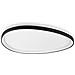 Plafoniera Contemporanea Gemini Metallo Nero Led Integrato 42w 3000k Ip20 - Foto miniatura 1