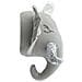 Decorazione Da Parete Cotone Grigio Argento E Bianco Sporco 39 X 33 Cm Tantor - Foto miniatura 3