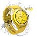 Smartwatch 5.0 Ip68 Con Sensore Frequenza Cardiaca, Giallo - Foto miniatura 10