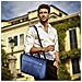 SEAMAN 39,6 cm (15.6") Borsa da corriere Blu - Foto miniatura 9
