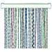 Tenda Per Porta Antimosche Antirumore In Pvc Multicolore Cristal - 100x220 Cm. - Foto miniatura 3