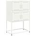 Credenza Bianca 68,5x38,5x107 Cm In Acciaio - Foto miniatura 1