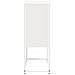 Credenza Bianca 68,5x38,5x107 Cm In Acciaio - Foto miniatura 3