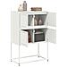 Credenza Bianca 68,5x38,5x107 Cm In Acciaio - Foto miniatura 7