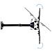LP1344TN-B Supporto TV a parete 109,2 cm (43") Nero - Foto miniatura 6