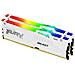 FURY Beast 32GB 6400MT /s DDR5 CL32 DIMM (Kit da 2 moduli) White RGB XMP - Foto miniatura 1