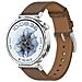 Cinturino In Pelle Premium Per Orologi Huawei E Honor Brown 20 Mm - Foto miniatura 2