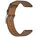 Cinturino In Pelle Premium Per Orologi Huawei E Honor Brown 20 Mm - Foto miniatura 4