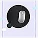 Tappetino Per Mouse Rotondo In Vera Pelle Per Un Uso Fluido Black - Foto miniatura 3