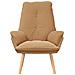Poltrona Relax viDA XL Beige in Tessuto Simile alla Lana Ricci - Foto miniatura 4