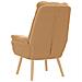 Poltrona Relax viDA XL Beige in Tessuto Simile alla Lana Ricci - Foto miniatura 6