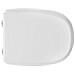 Copriwater Compatibile Per Wc Roca Vaso Dama Forma 5 Bianco - Foto miniatura 1