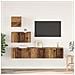 Set mobile TV 4 pcs Legno vecchio 80 x 30 x 30 cm - Foto miniatura 2