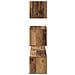 Set mobile TV 4 pcs Legno vecchio 80 x 30 x 30 cm - Foto miniatura 9
