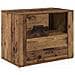 Armadio da Notte con cassetto Legno vecchio 60 x 36 x 45 cm - Foto miniatura 1