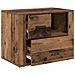 Armadio da Notte con cassetto Legno vecchio 60 x 36 x 45 cm - Foto miniatura 5