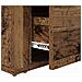 Armadio da Notte con cassetto Legno vecchio 60 x 36 x 45 cm - Foto miniatura 9