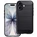 Custodia B-case Tpu Silicone Cover Case Per Apple Iphone Air Carbon Metal Black - Foto miniatura 1