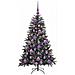 Albero di Natale artificiale con 150 LED Verde 120 cm - Foto miniatura 4