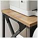 Supporto per Stampante Rovere artigianale 40 x 30 x 31 cm - Foto miniatura 4