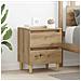 Mobiletti da letto 2 pcs Rovere artigianale 40 x 35 x 50 cm - Foto miniatura 4