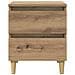 Mobiletti da letto 2 pcs Rovere artigianale 40 x 35 x 50 cm - Foto miniatura 7