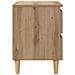 Mobiletti da letto 2 pcs Rovere artigianale 40 x 35 x 50 cm - Foto miniatura 8