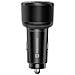 Caricatore Per Auto A Ricarica Rapida 63w Usb-c Power Delivery 45w E Usb 3.0 18w, Nero - Foto miniatura 3