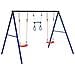Set Gioco da Esterno con Altalene e Trapezio - Foto miniatura 5