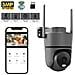 Telecamera Di Sicurezza Wifi Smart Pan Tilt Icsee App 3mp Con Cloud Storage E Rilevamento Umano 128 - Foto miniatura 1