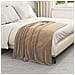 Coperte da Pile 6 pcs Cammello 130 x 150 cm Panno - Foto miniatura 3