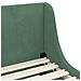 Struttura letto bambini con testata Verde Mare 80 x 200 cm - Foto miniatura 7