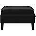 Pouf con Storage Nero Velluto - Foto miniatura 5