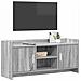 Mobile TV 102 x 33 x 47 cm Sonoma grigio Legno ingegnerizzato - Foto miniatura 2