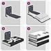 Mensola sospesa 24 pcs Antracite 6 x 10,8 x 6,6 cm - Foto miniatura 9