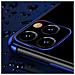 Custodia In Tpu Gel Con Cornice Galvanica Trasparente, Per Samsung Galaxy A22 4g Blu - Foto miniatura 5