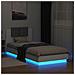 Struttura letto con testata Bianco Legno ingegnerizzato - Foto miniatura 6