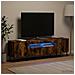 Mobile TV LED Rovere Fumo Legno ingegnerizzato - Foto miniatura 4