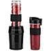 Mini Frullatore Per Smoothie, 2 Borracce Da 570 Ml Con Coperchi Da Viaggio, Portatile, 4 Lame In Acciaio Inossidabile, 300 W, Lavabile In Lavastoviglie, Nero - Foto miniatura 1